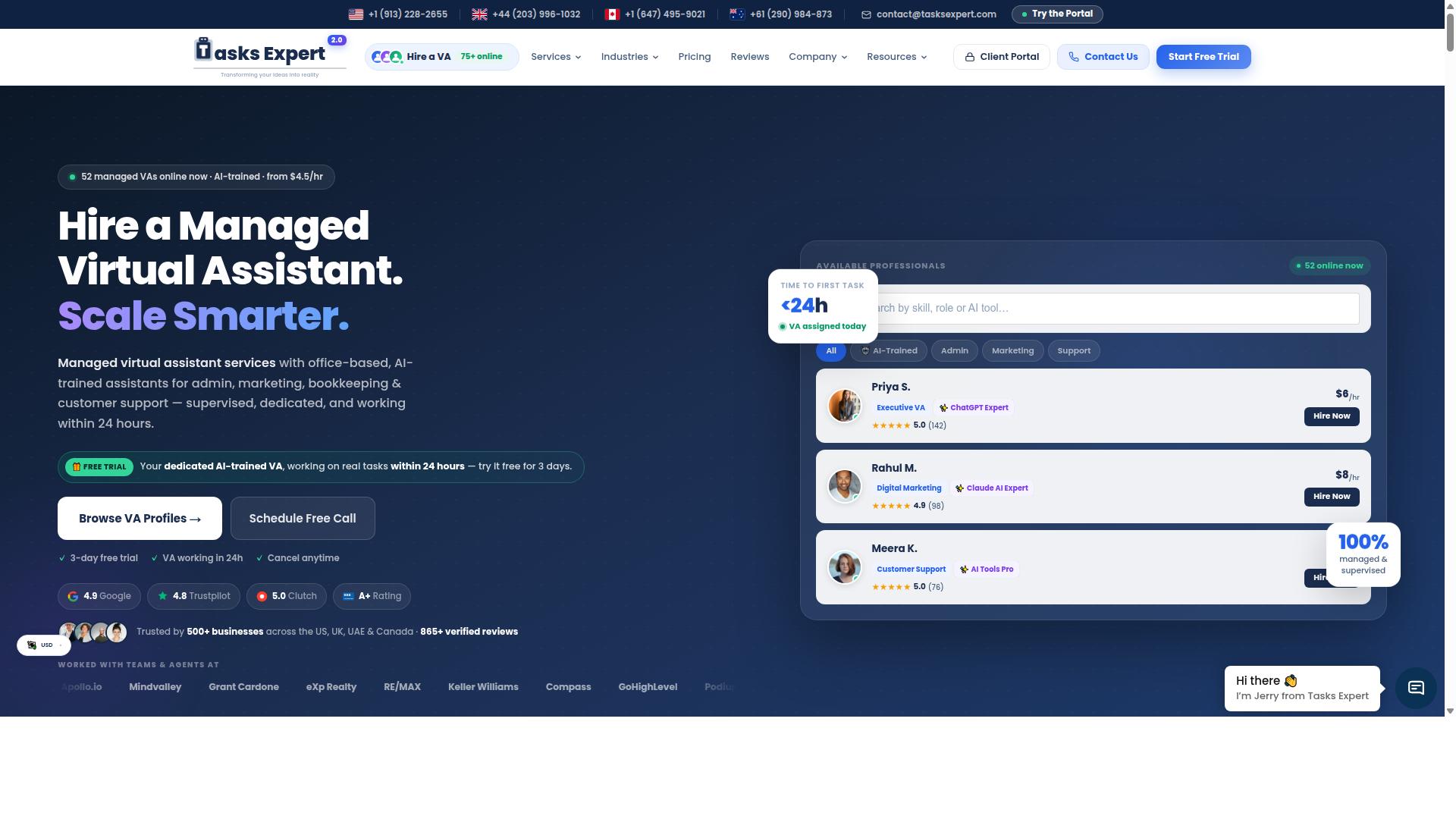 Tasks Expert website